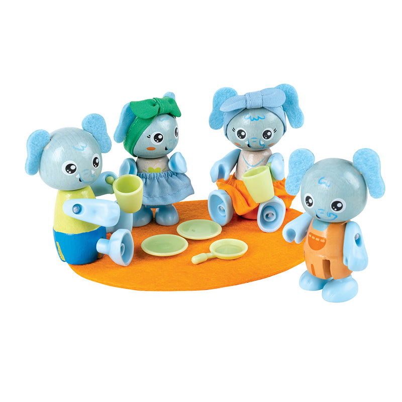 Hape Elephant Family