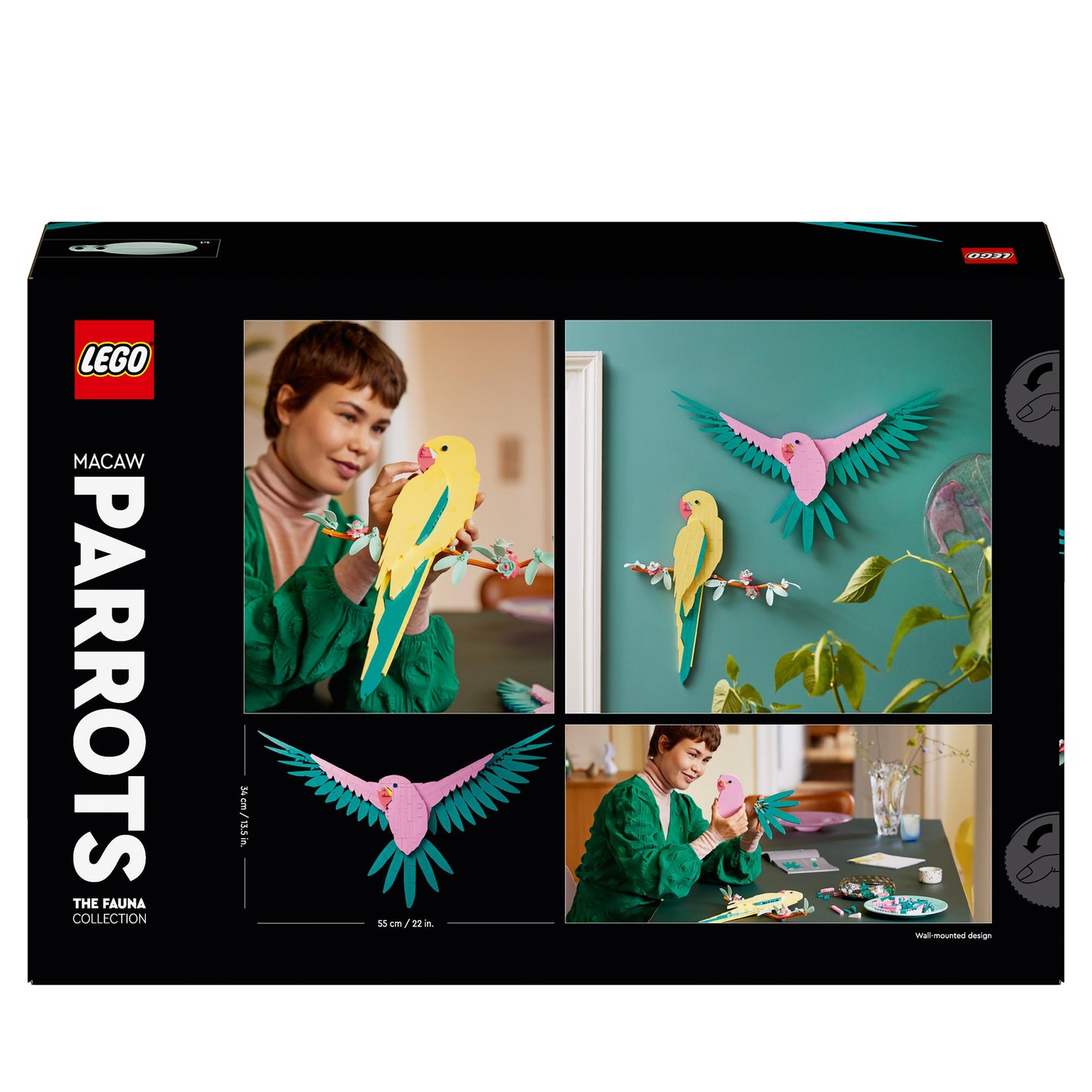 Lego ART 31211 Macaw Parrots