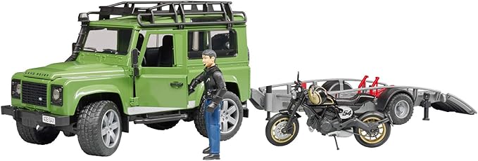 Bruder Jeep & Scrambler Bike