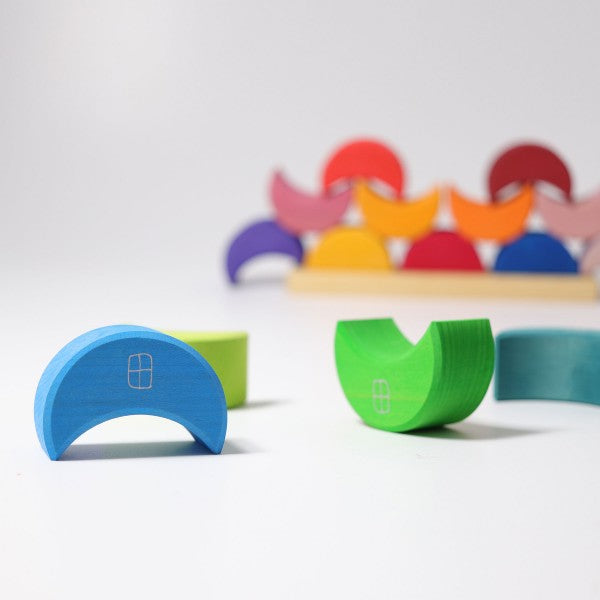 Grimms Piling Game Moon Houses