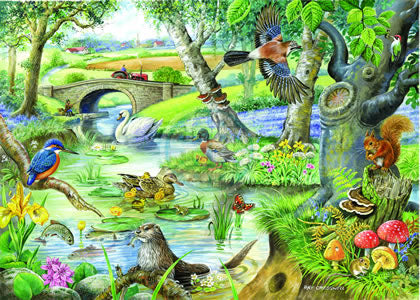 The House of Puzzles - Tales Of The River - Big 500 pce Jigsaw