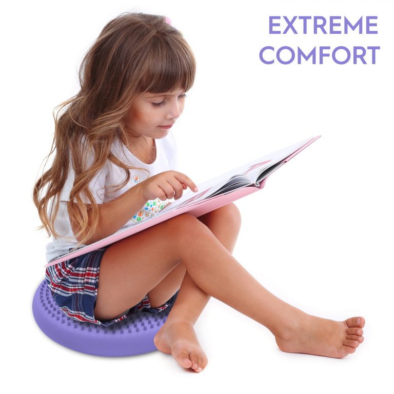 Bouncyband Wiggle Seat Sensory Cushion Purple