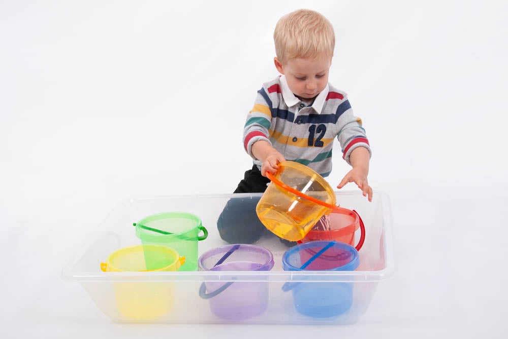 TickiT Translucent Colour Bucket Set