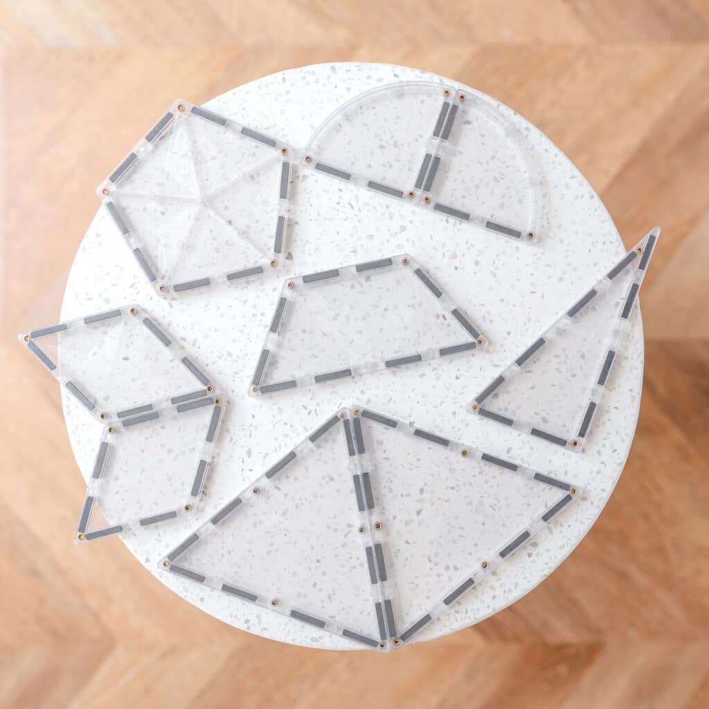 Connetix Tiles Clear Shape Expansion Pack 24 pc