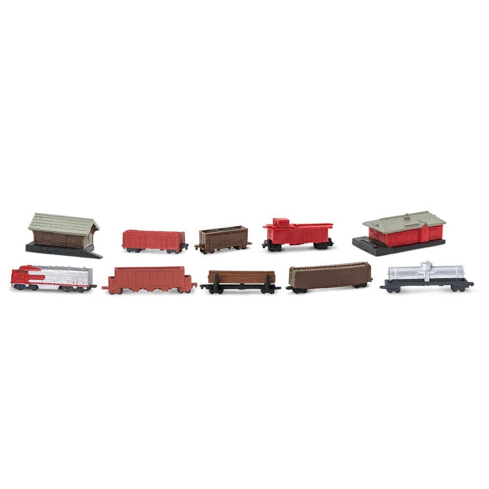 Safari Toob Trains (10 Pieces)