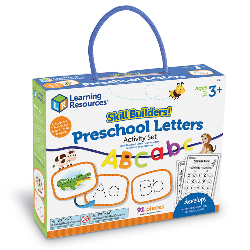 Learning Resources Skill Builders! Alphabet & Letter Sounds Activity Set