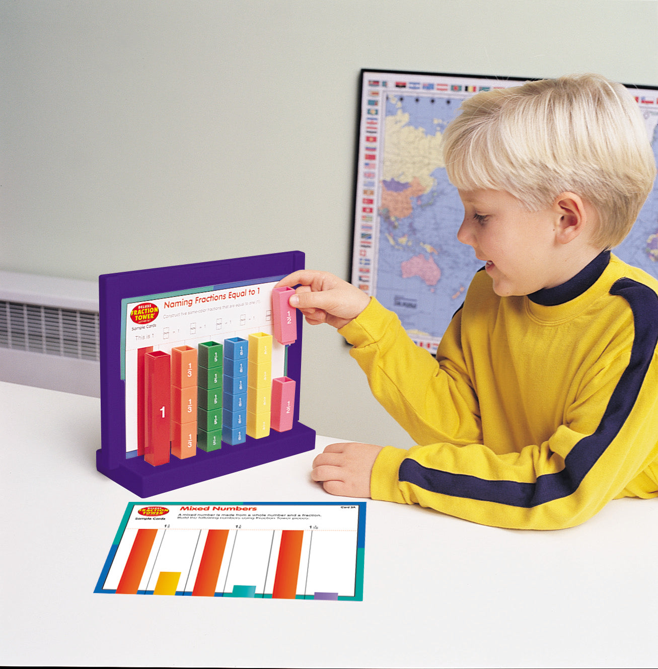 Learning Resources Deluxe Fraction Tower® Activity Set