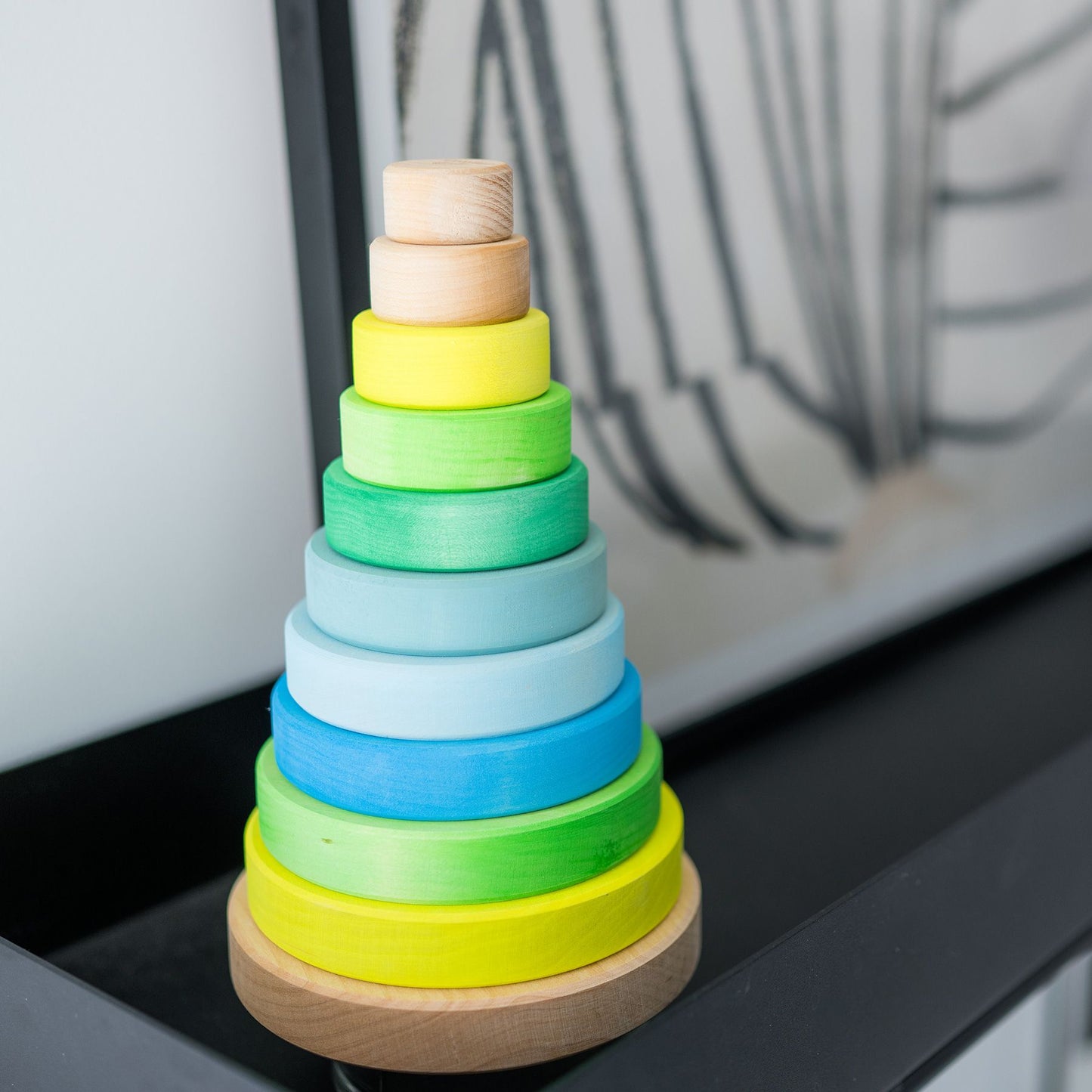 Grimms Conical Tower Neon Green