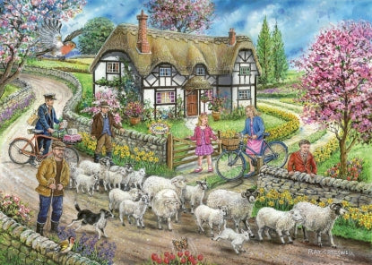 The House of Puzzles - Daffodil Cottage - 1000 piece Jigsaw