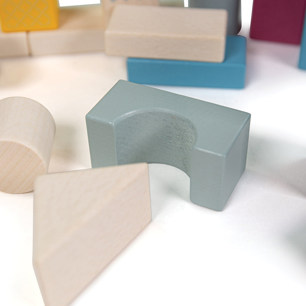 BigJigs Drum of 50 Blocks - FSC 100%