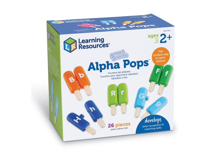 Learning Resources Smart Snacks® Alpha Pops™