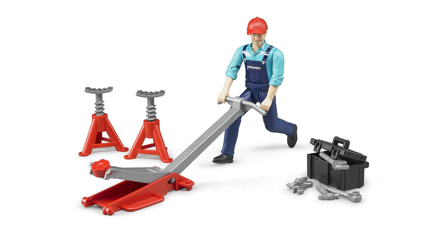 Bruder Figure Set - Garage Equipment