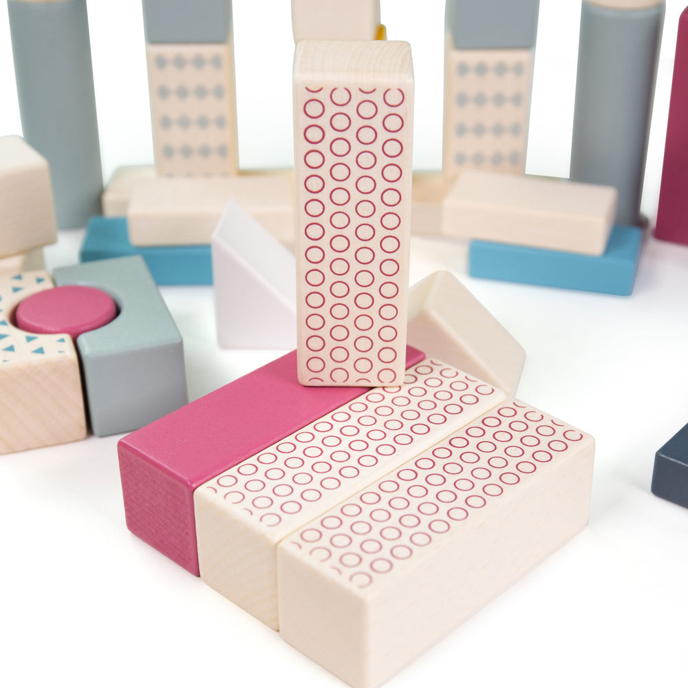 BigJigs Drum of 50 Blocks - FSC 100%