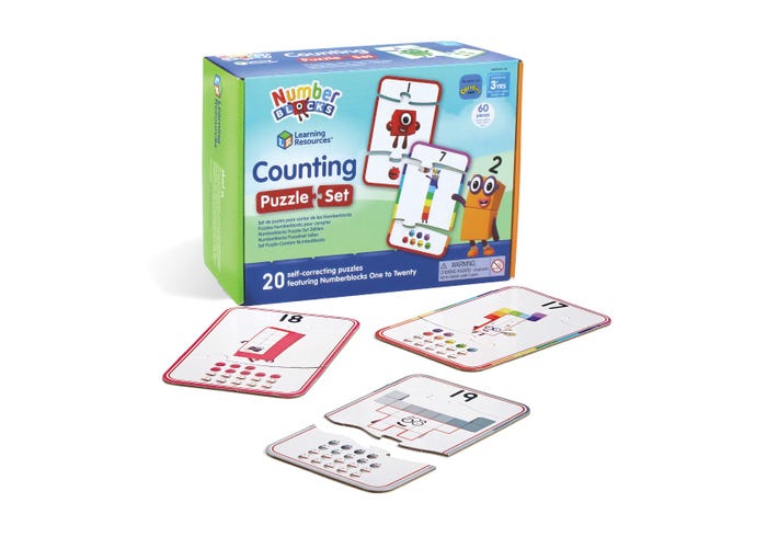 Learning Resources Numberblocks Counting Puzzle Set