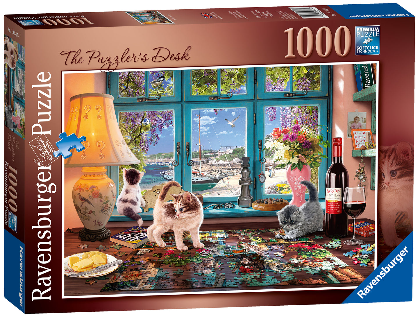 Ravensburger The Puzzler's Desk 1000pc
