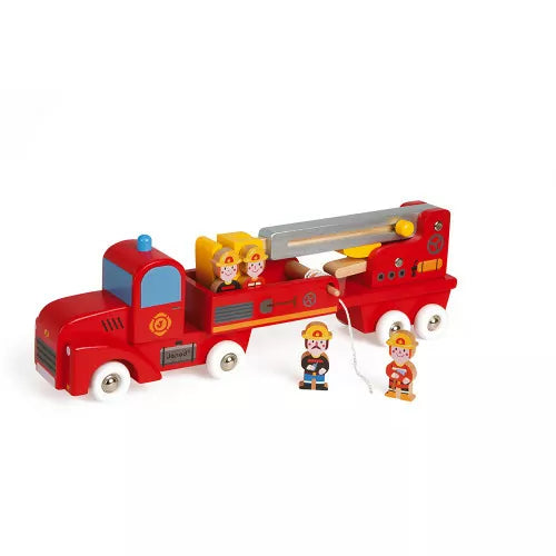 Janod Story Giant Firefighters Truck