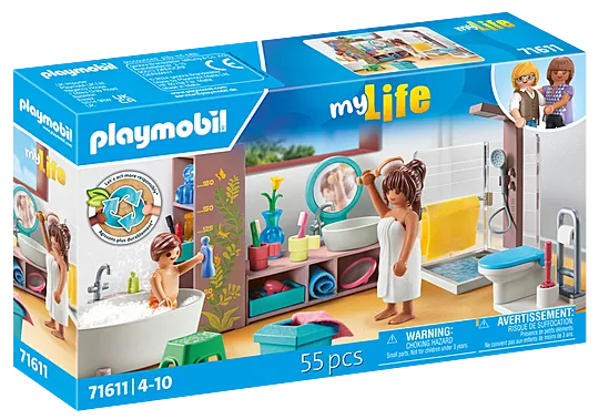Playmobil 71611 My Life Bathroom with Shower