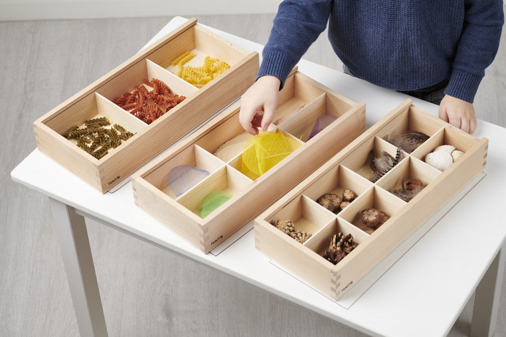 TickiT Wooden Discovery Boxes