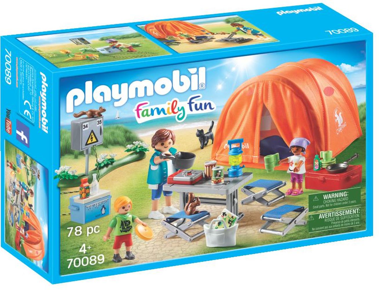 Playmobil 70089 Family Fun Tent