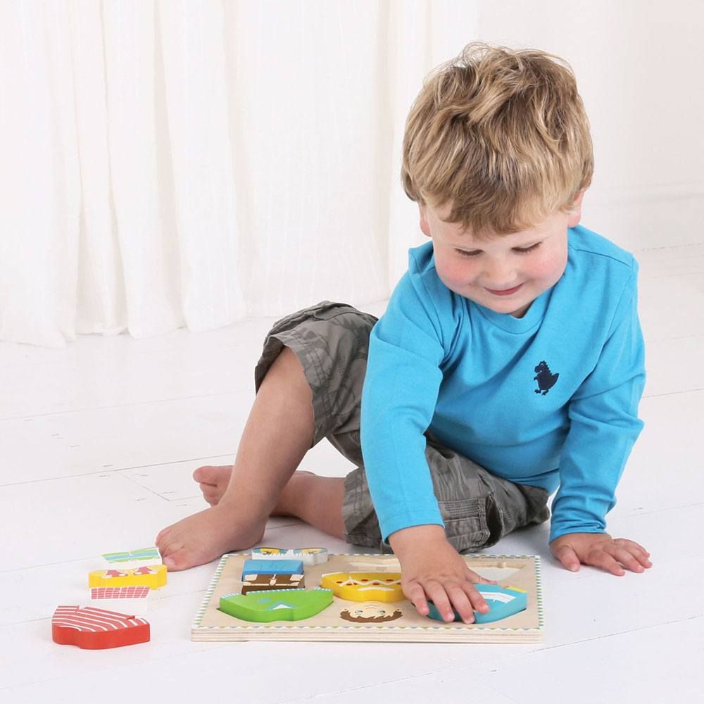 BigJigs Dressing Boy Puzzle