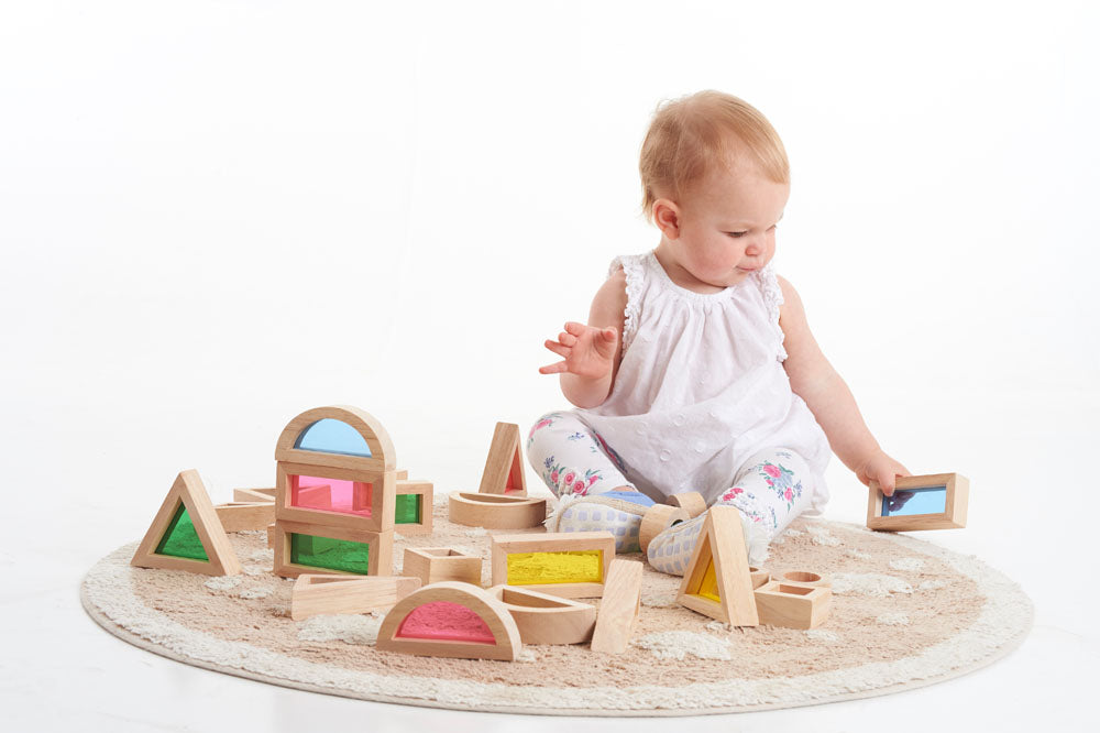 TickiT Rainbow Block Set