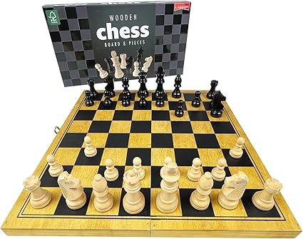 Lagoon Games Wooden Chess Set