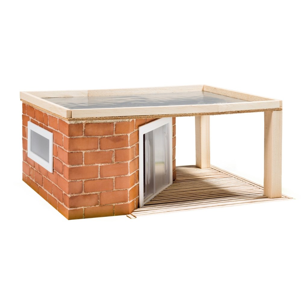 Teifoc Brick Construction Set Garden House