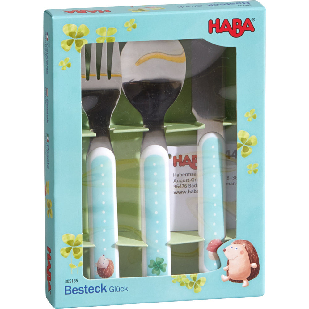 Haba Hedgehog Cutlery Set