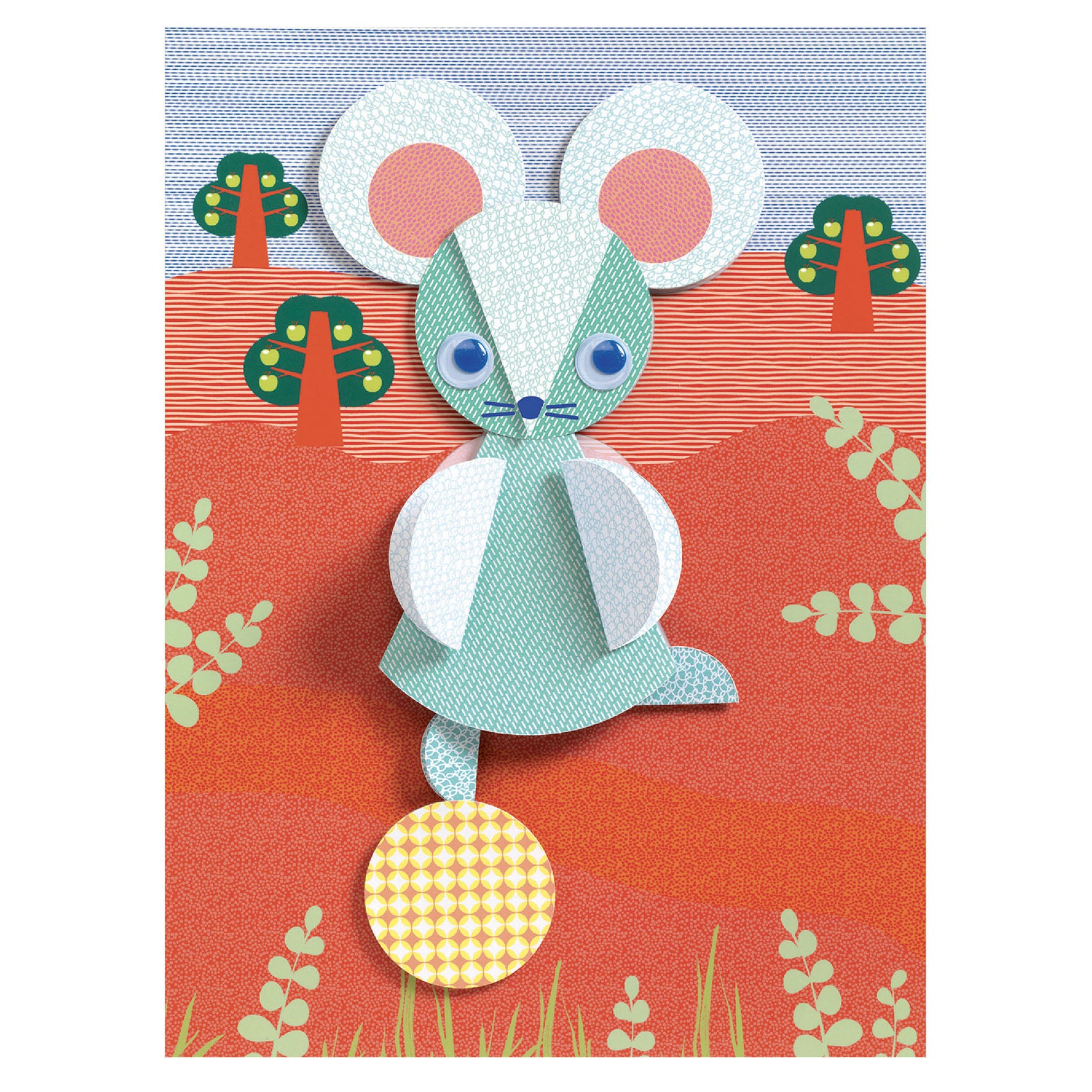 Djeco Round and Round Collages