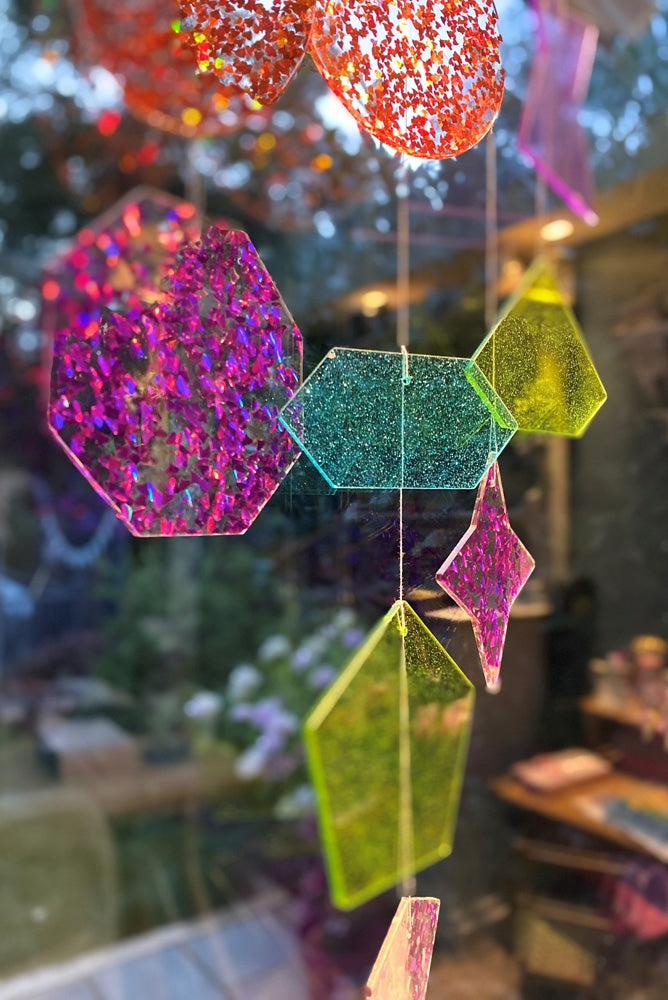 TickiT Rainbow Glitter Shapes