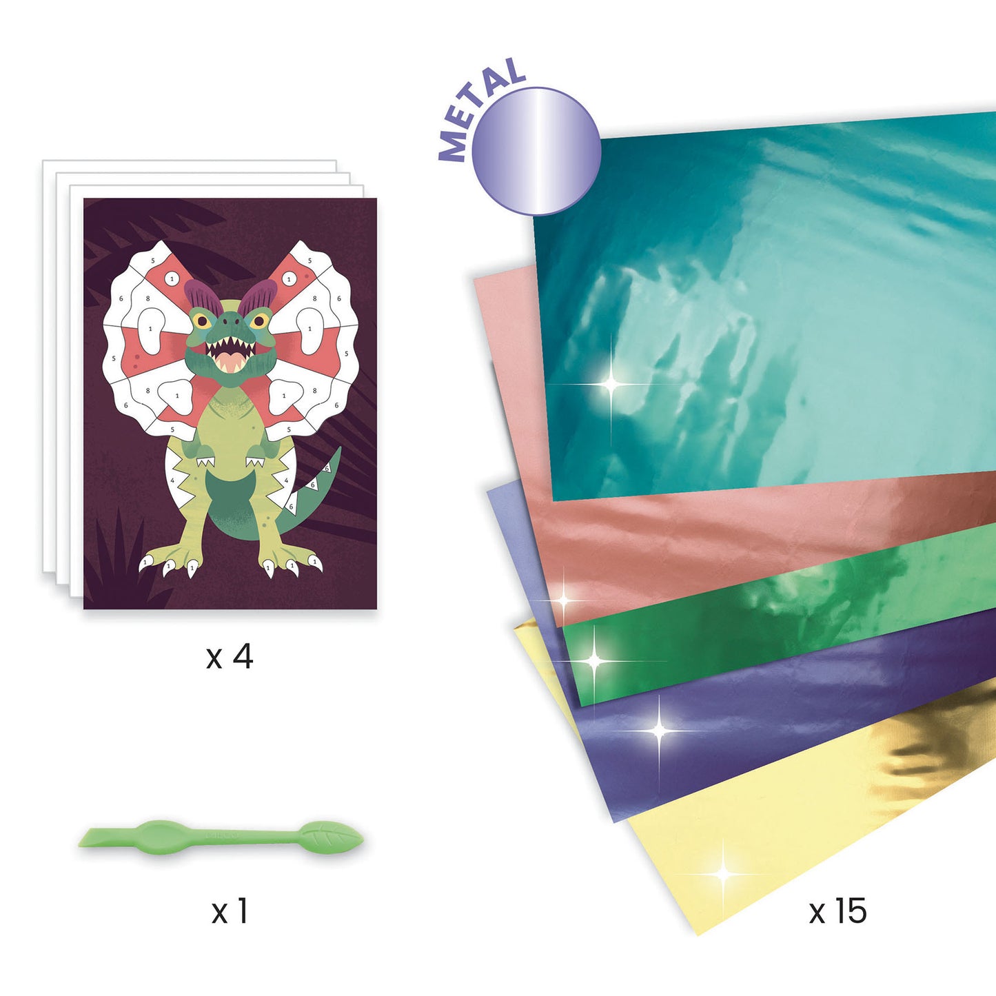 Djeco Foil Pictures Jurassic (F)