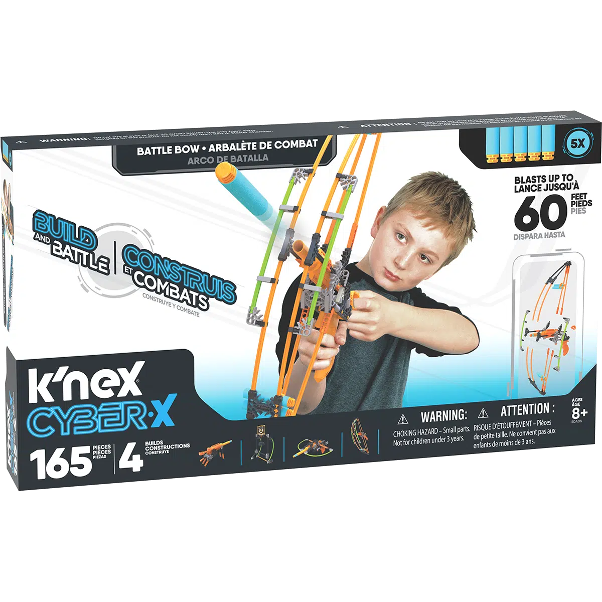 K'nex Cvber-X - Battle Bow 4 Model Building Set