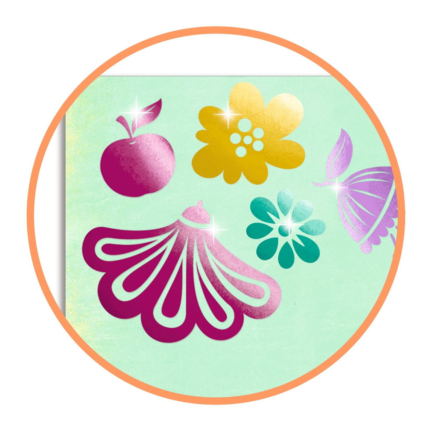 Djeco Artistic Patch Fair Maidens (F)