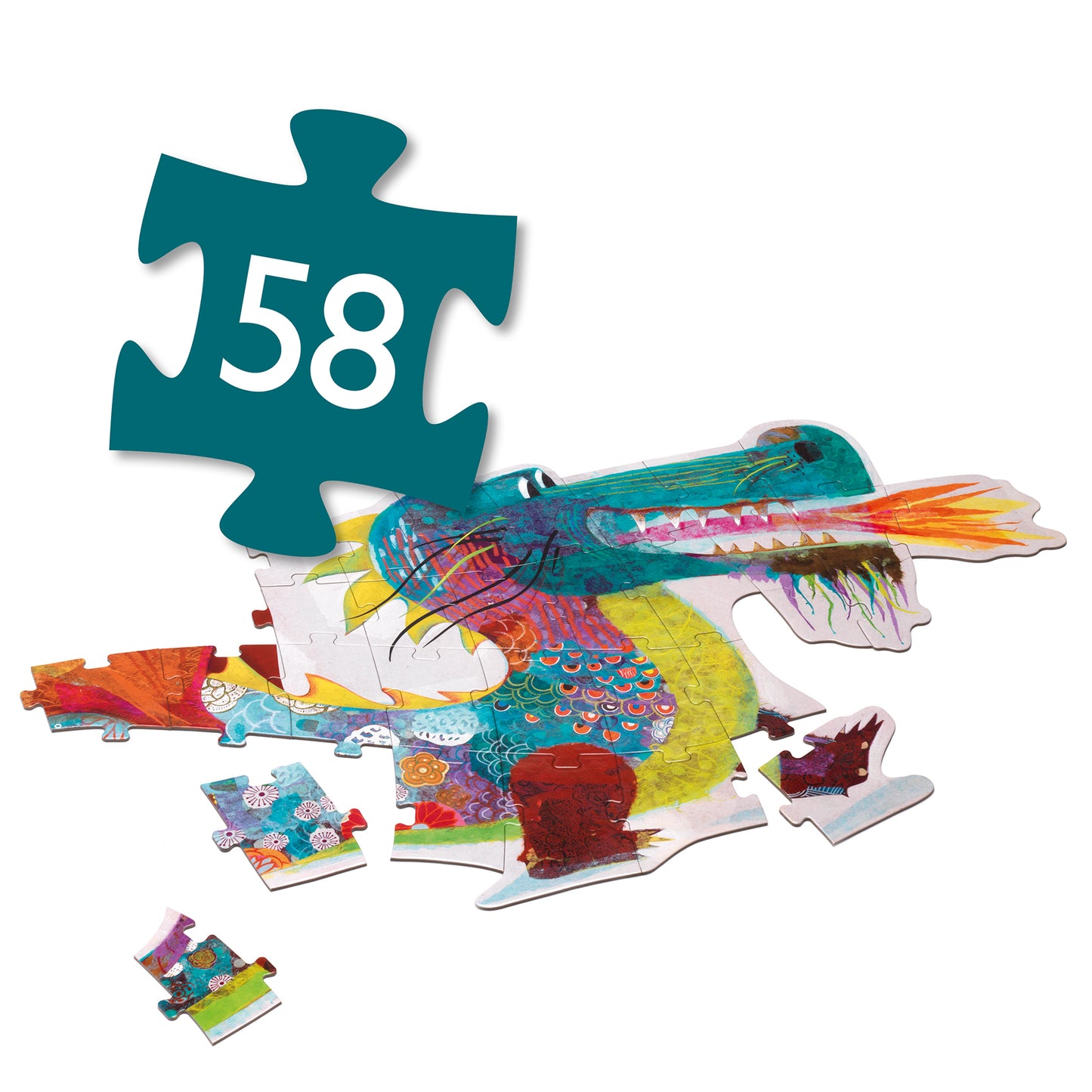 Djeco Leon The Dragon Giant Puzzles