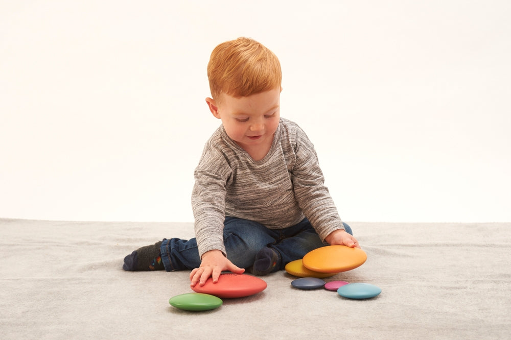 TickiT Rainbow Wooden Buttons