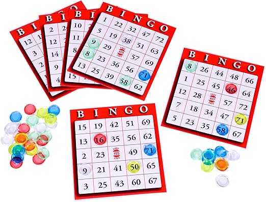 M. Y. Deluxe Metal Bingo Game