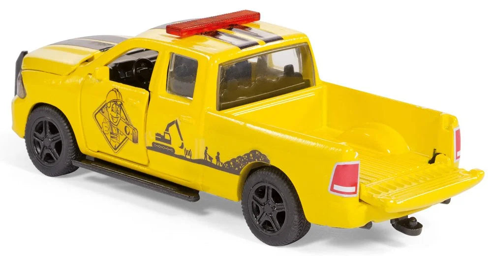 Siku 1:50 RAM 1500 With Compressor Trailer
