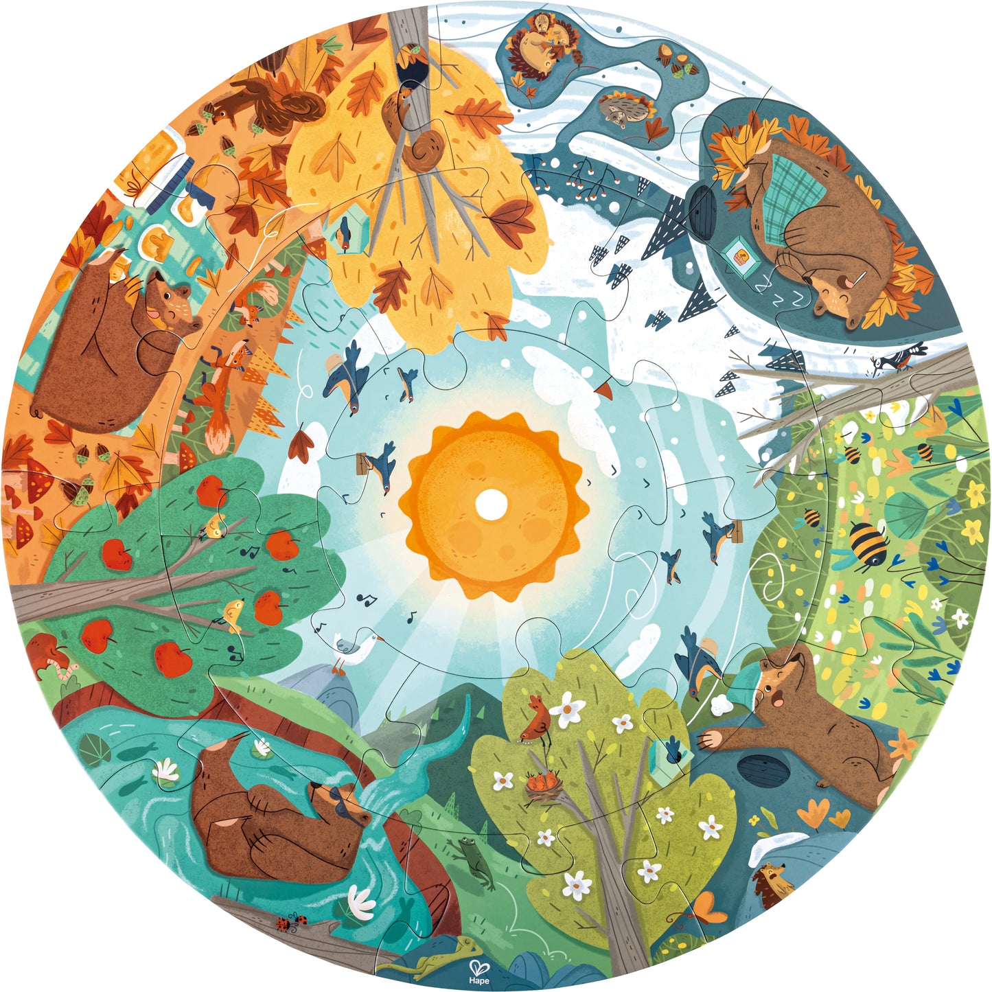 Hape Four Seasons Puzzle