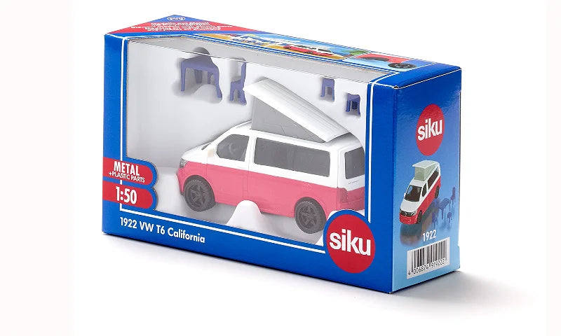 Siku 1:50 VW T6 W/Moveable Roof & Accessories