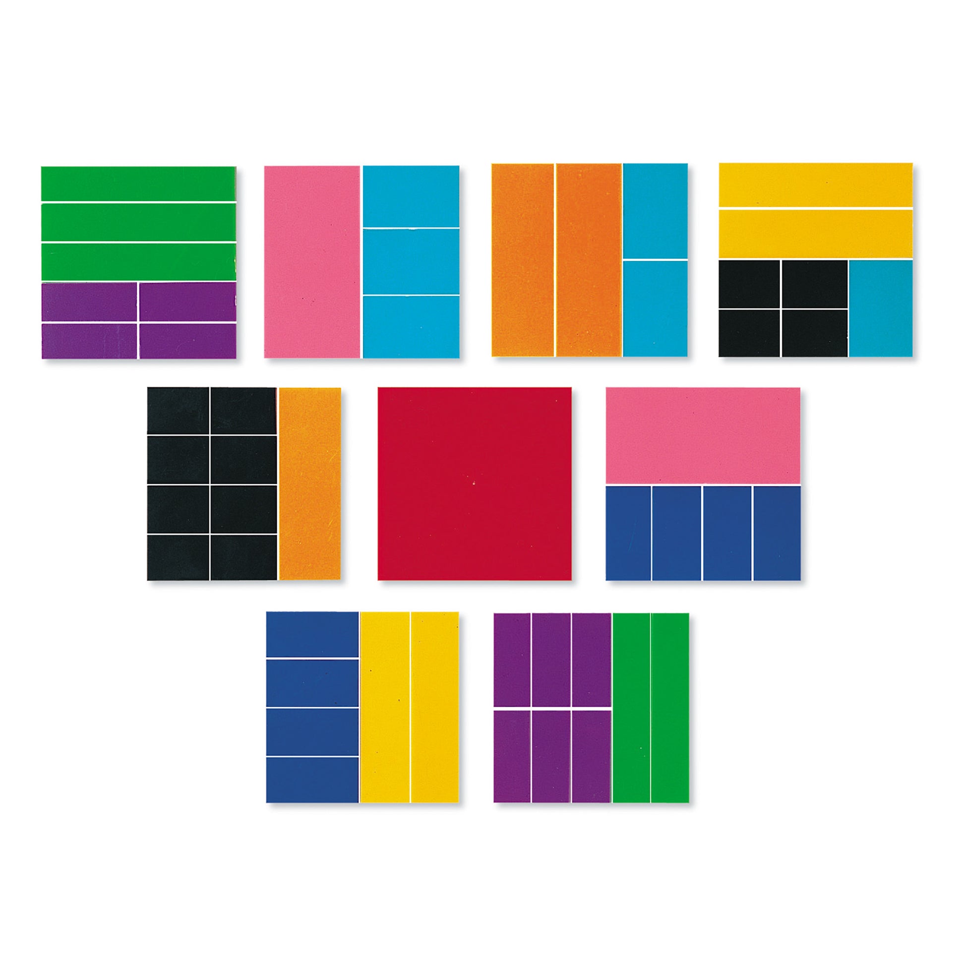 Learning Resources Rainbow Fraction Squares