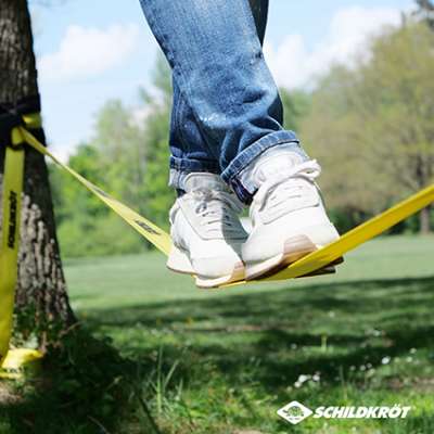 Schildkröt Slackline with Teaching Line