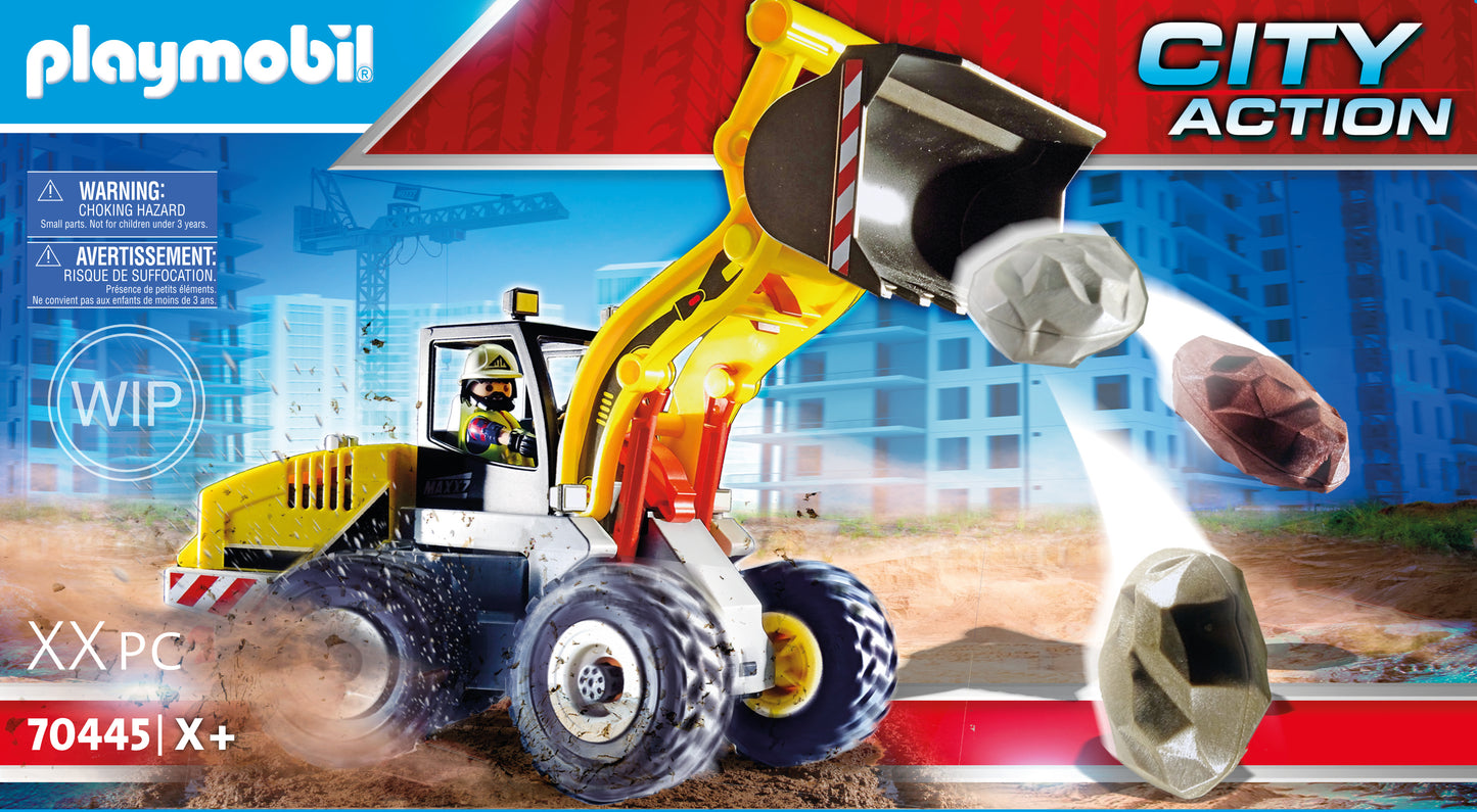 Playmobil 70445 City Action Construction Front End Loader