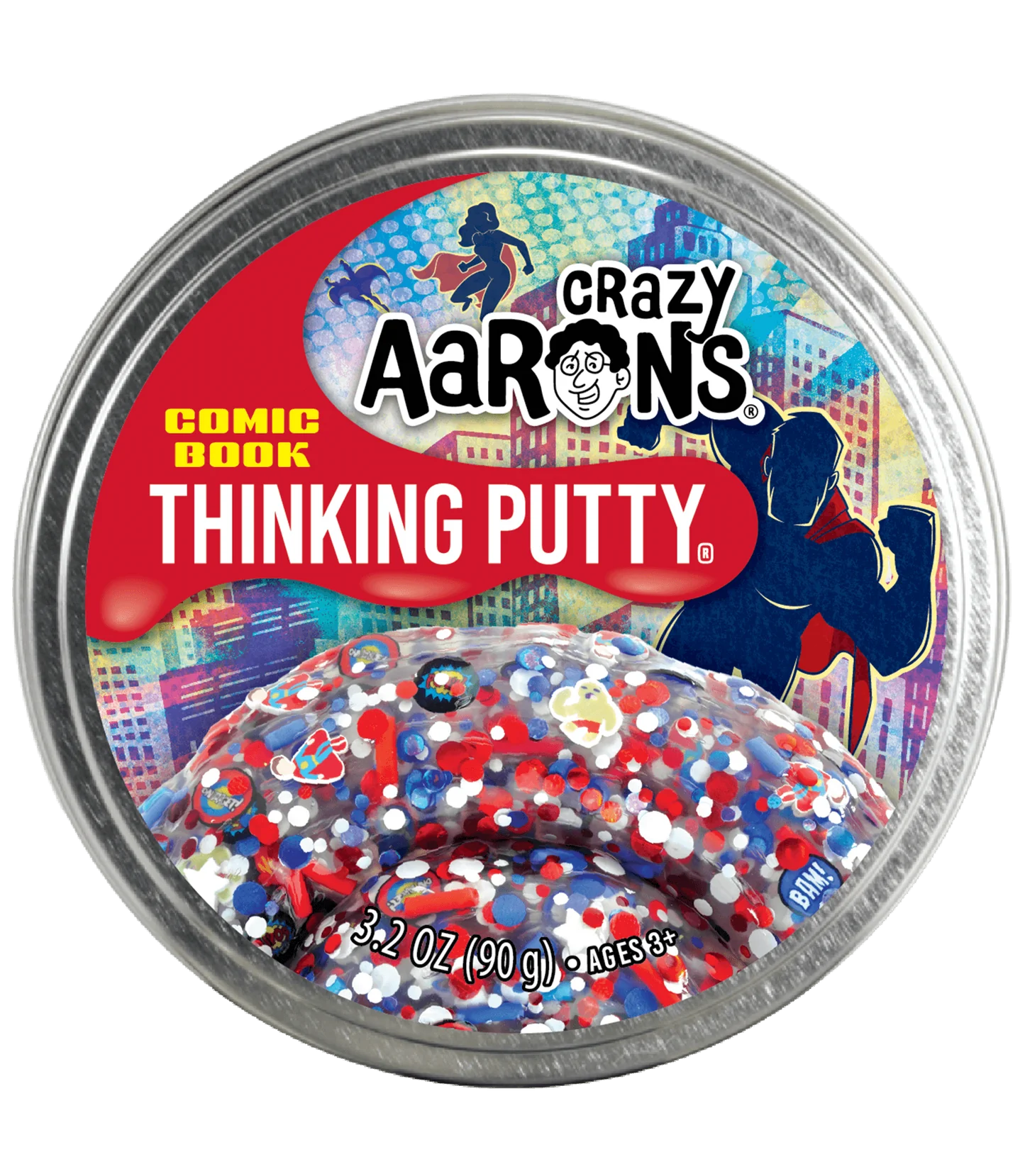 Crazy Aaron's Thinking Putty Trendsetters Comic Book