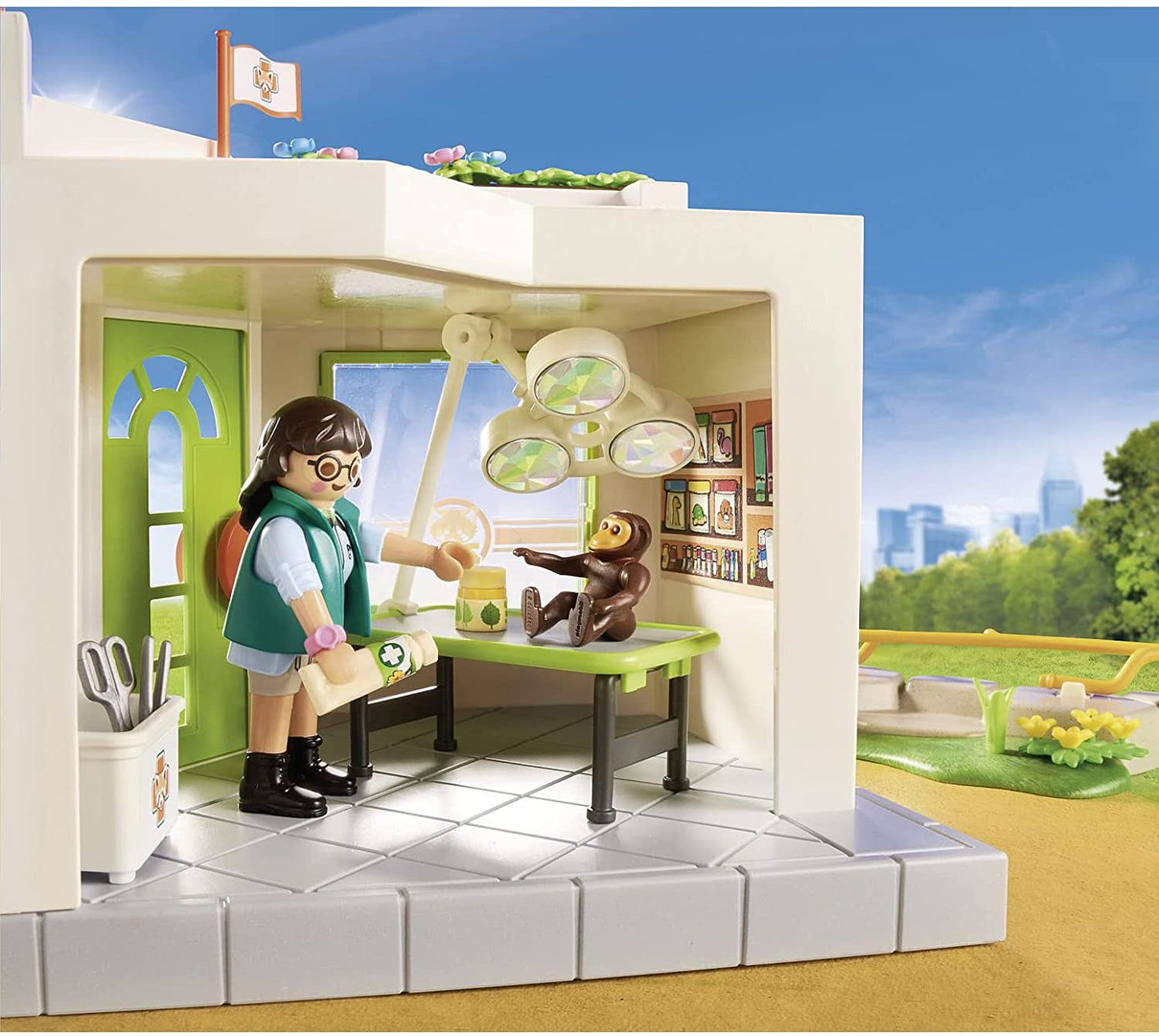 Playmobil 70900 Family Fun Zoo Veterinary Practice Promo Pack