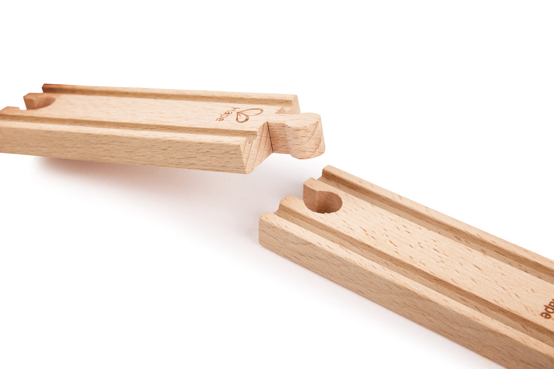 Hape 4pcs Short Straight Tracks