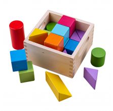 BigJigs Rainbow Building Blocks