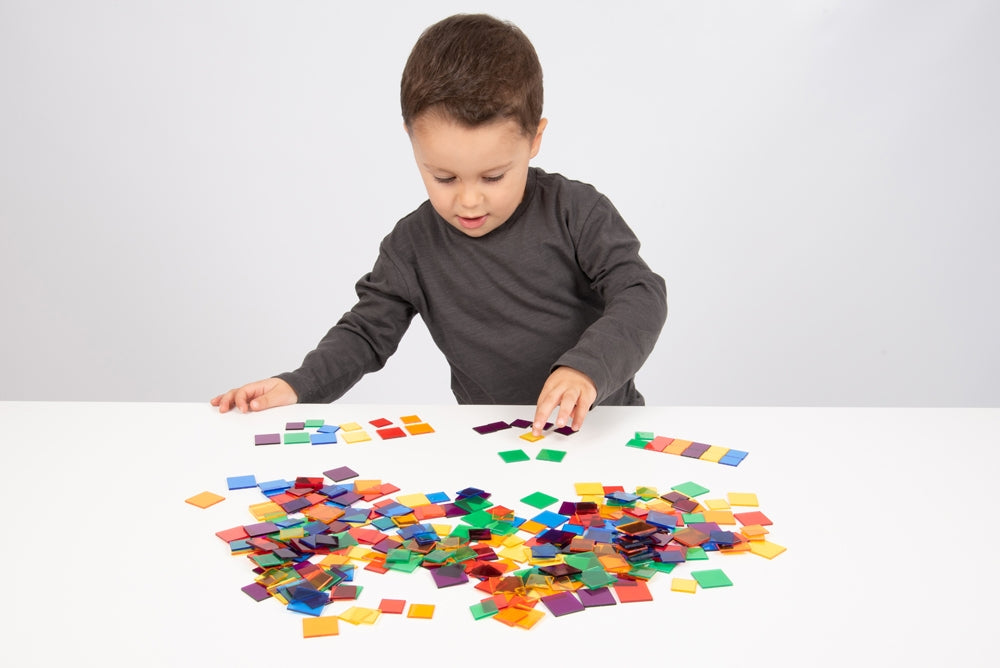 Edx Education Translucent Squares Tiles