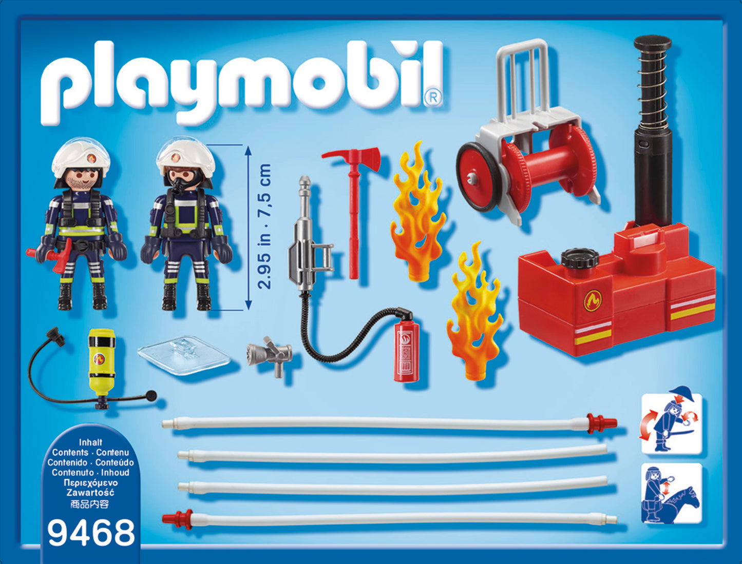 Playmobil 9468 City Action Firefighters