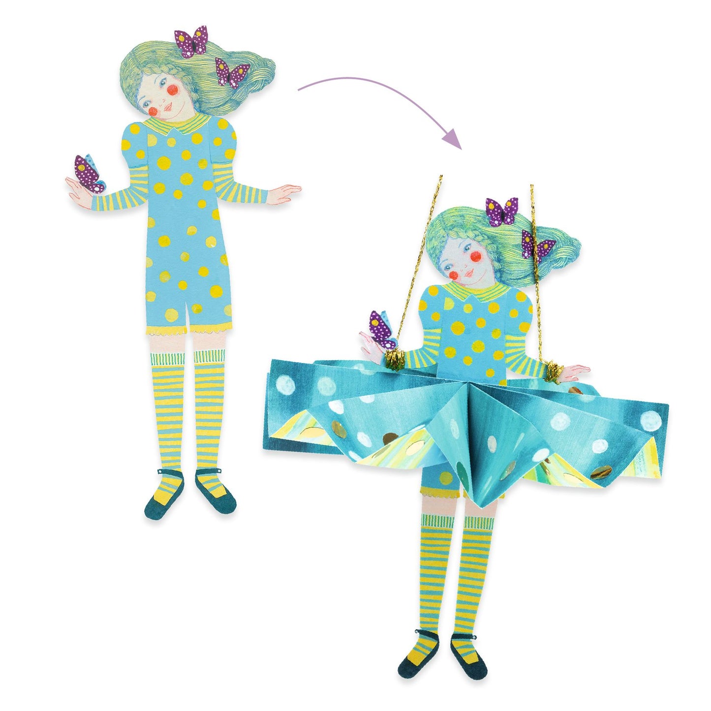 Djeco Paper Creations Paper Dresses
