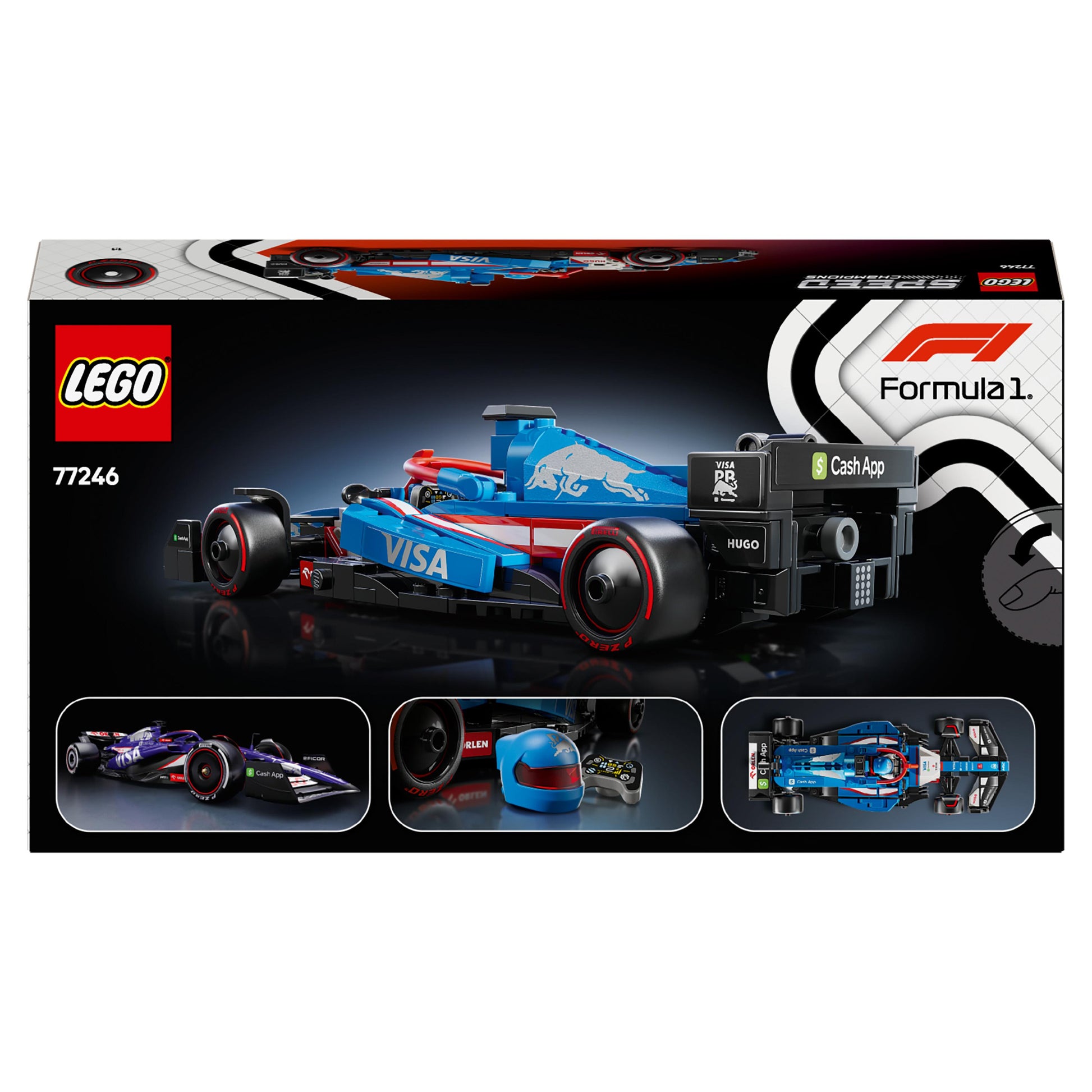Lego Speed Champions 77246 Visa Cash App RB VCARB 01 F1® Race Car